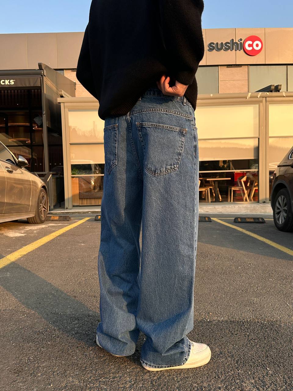 Hibusa Raw Street Jean – Light Blue