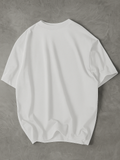 Beyaz Basic Oversize Tshirt