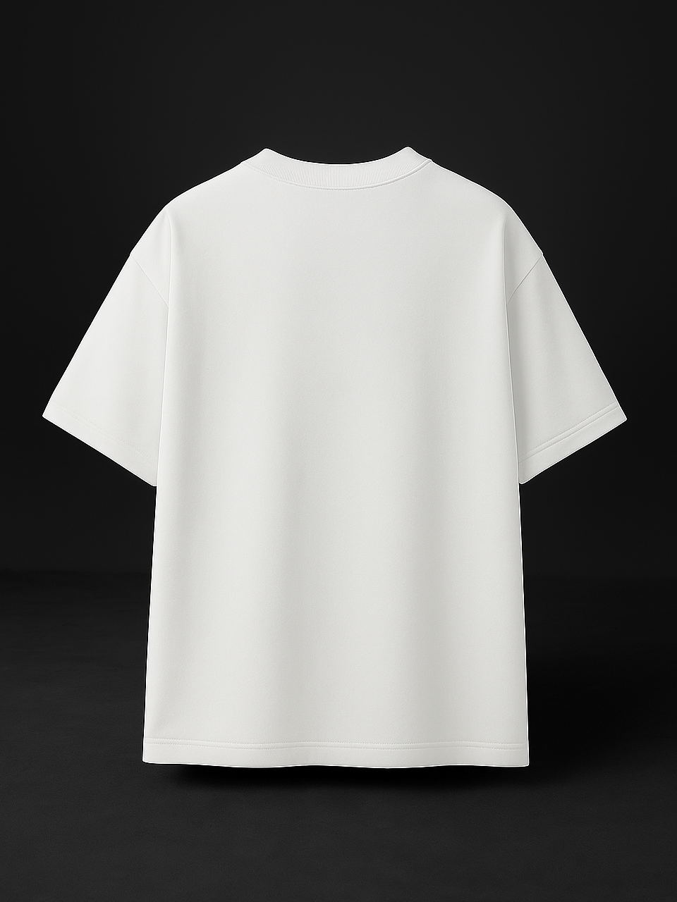 Beyaz Basic Oversize Tshirt